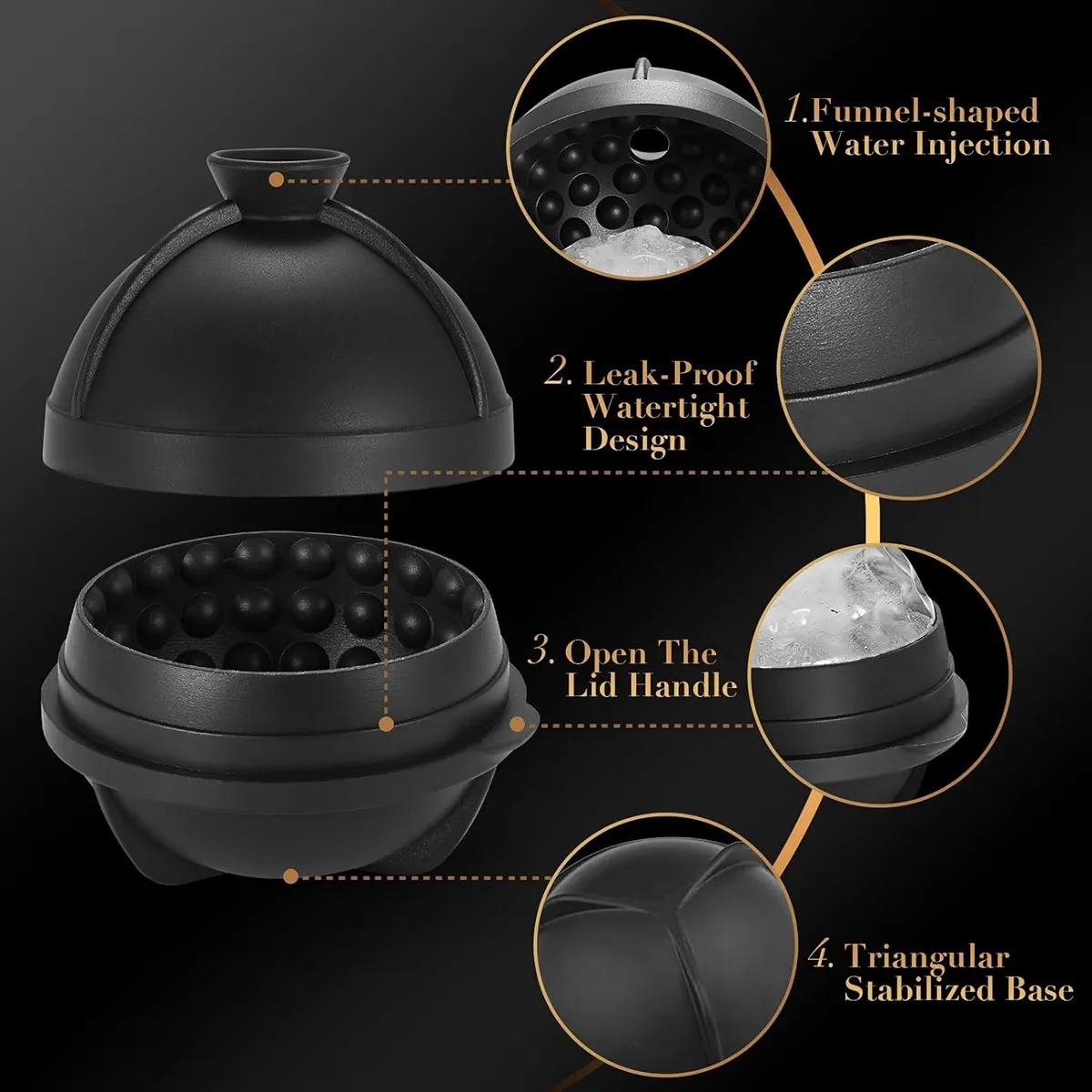 Golf Gifts Ball Ice Maker Mold 2