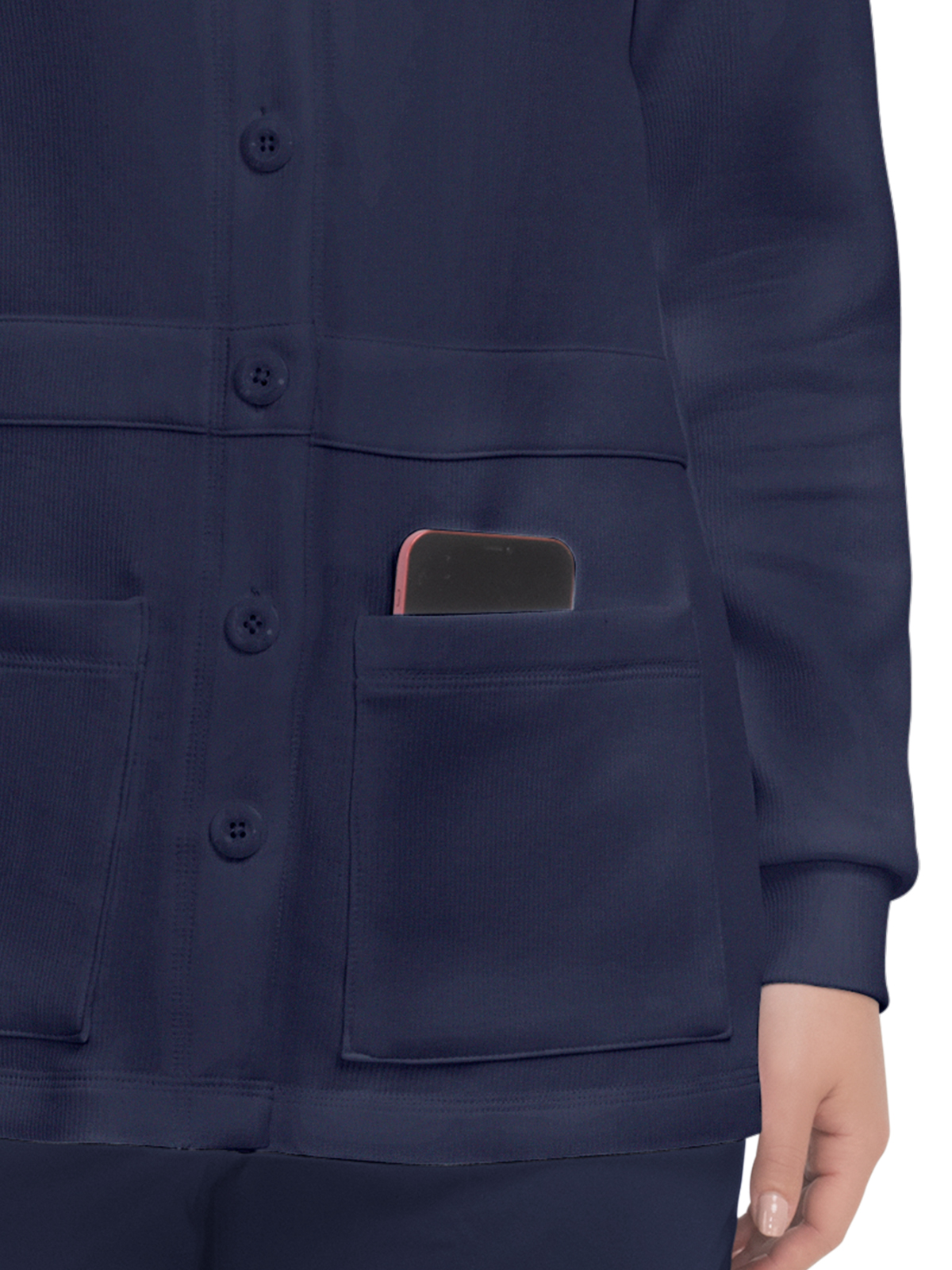 koi - Essentials - Women's Two-Pocket Cardigan-Style Clarissa Sweater 6
