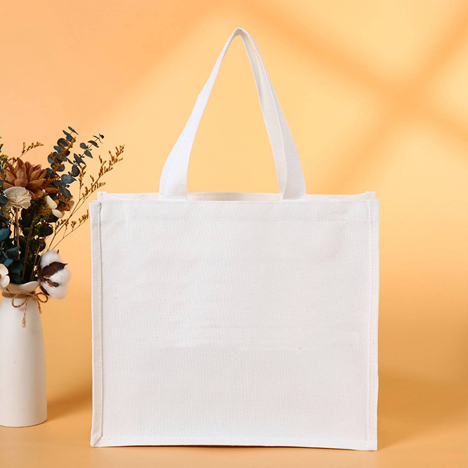 Customized Canvas Tote Bag, custom tote bag with logo imprint 4