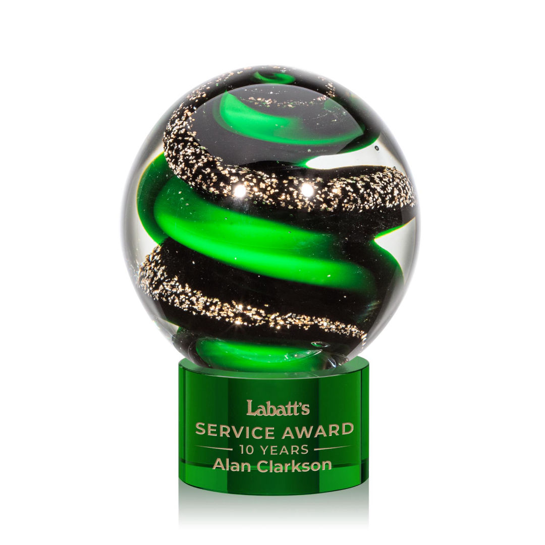 Zodiac Award on Marvel Base - Green 4