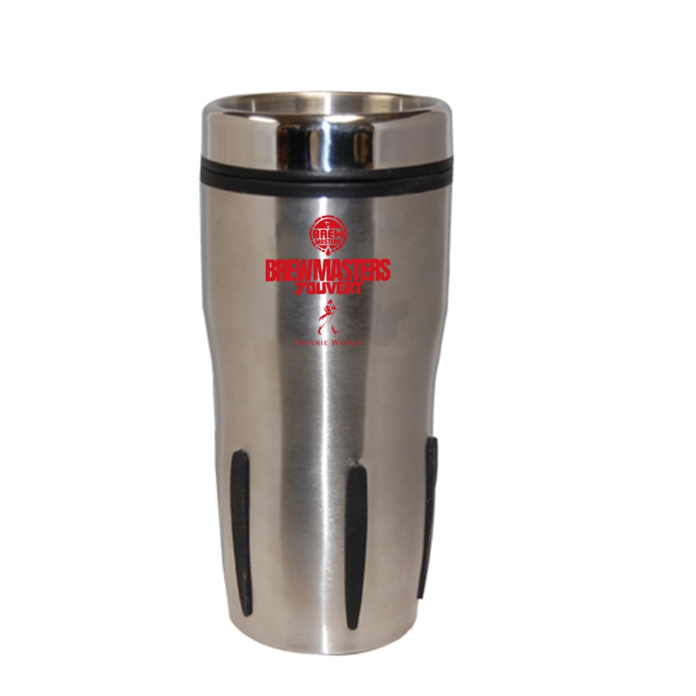 16 Oz. Stainless Steel Rib Grip Tumbler 2