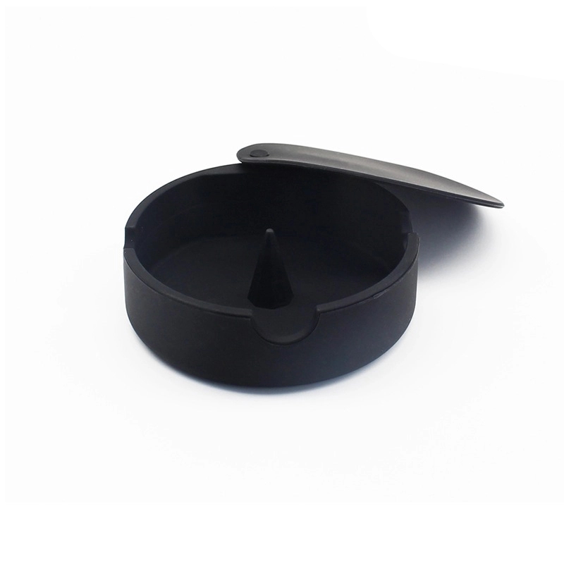 Custom Silicone Ashtray With Lid 4