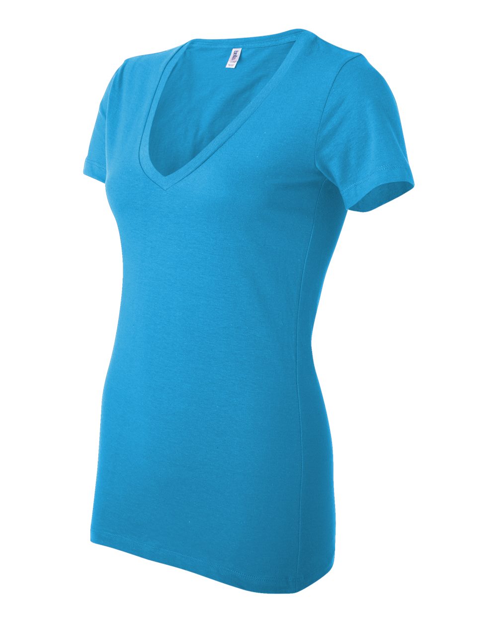 Women's Jersey Deep V-Neck Tee - 6035 6