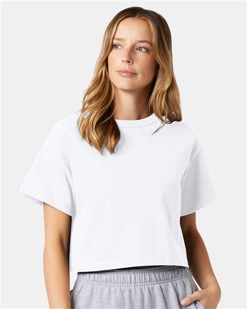 Women's Heritage Jersey Crop T-Shirt - T453W 27