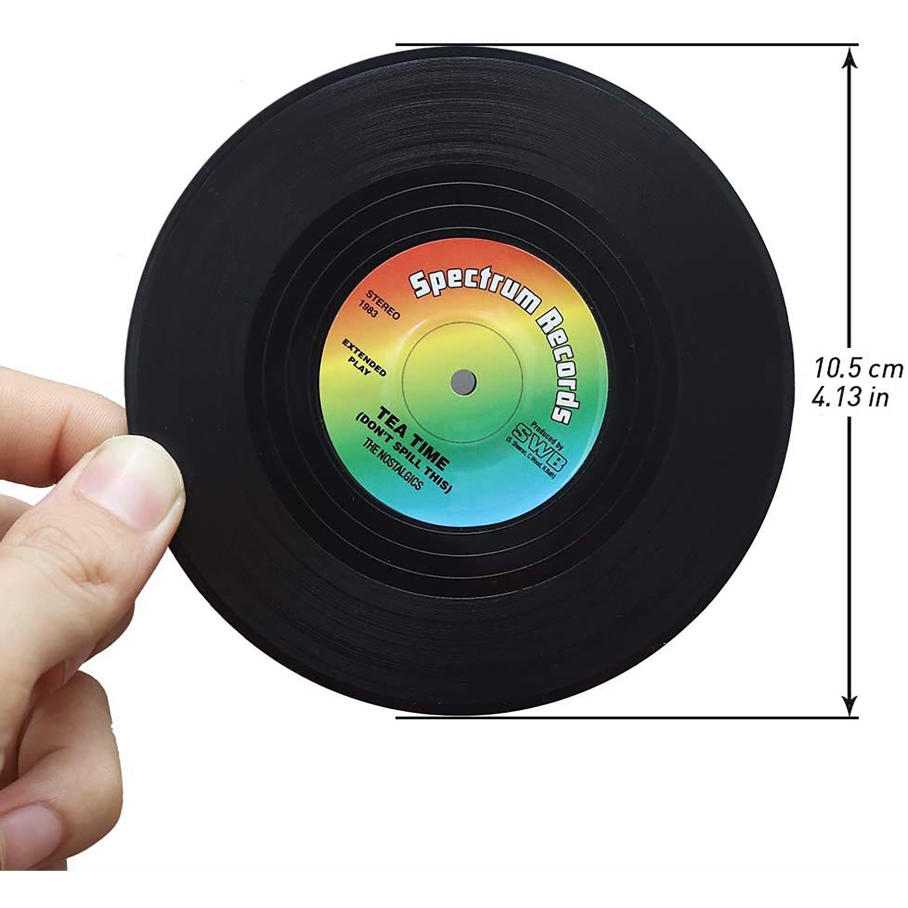Vinyl Record Coaster 2