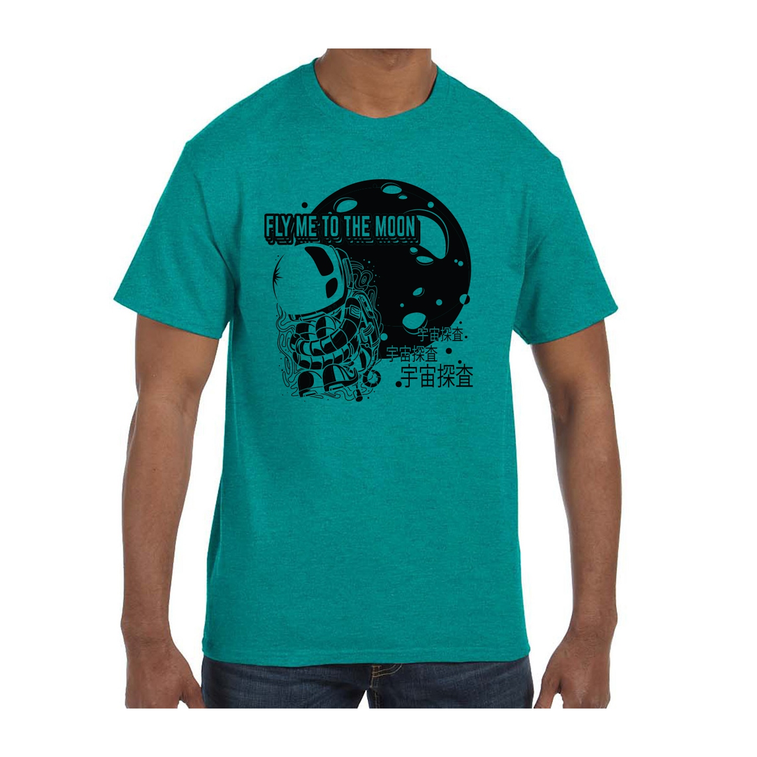 Gildan™ 5.3 oz Cotton Pre-Shrunk T-Shirt (1 Color Imprint) 3