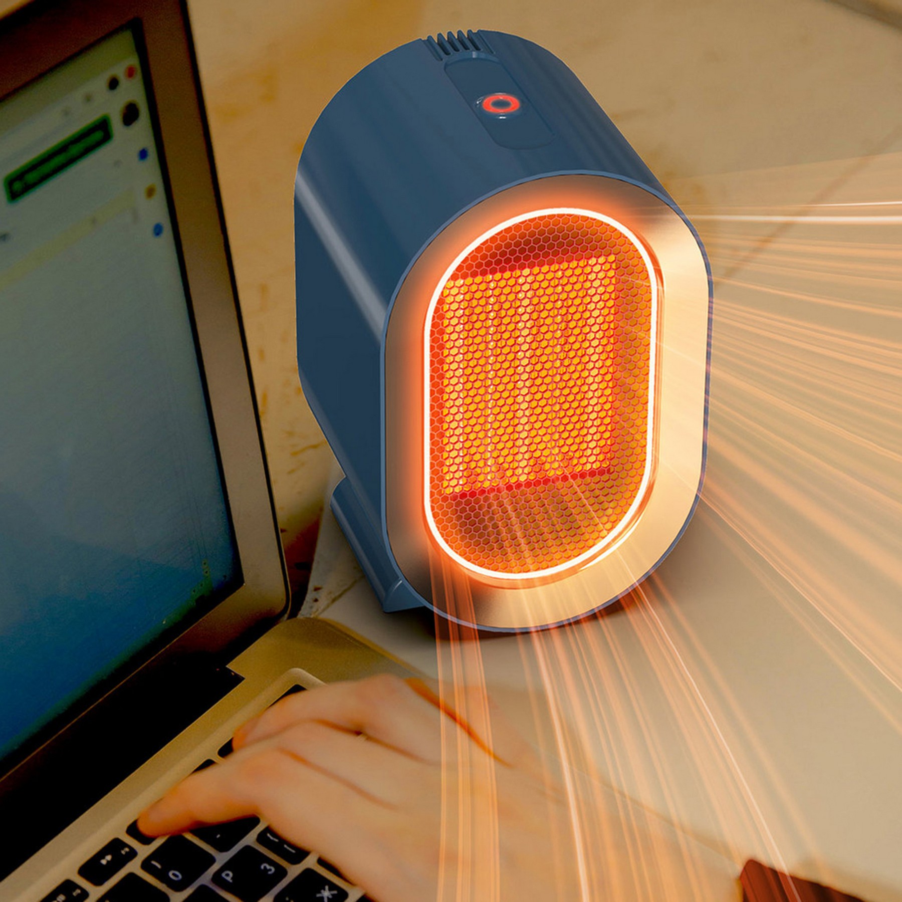 Ceramic Ptc Heater Fan For Office Desktop 3