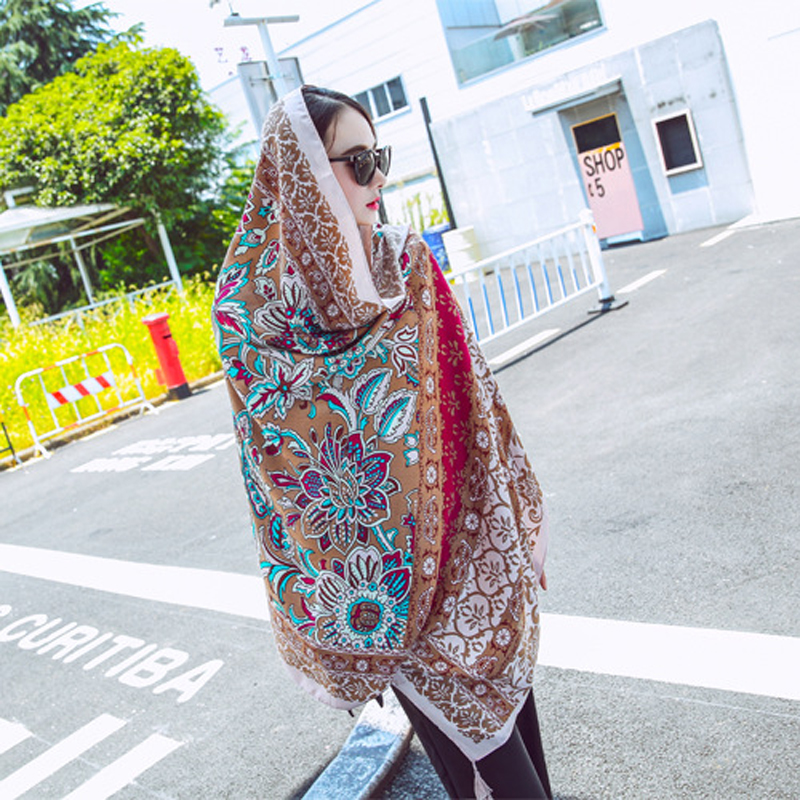 Beach Towel Shawl 2