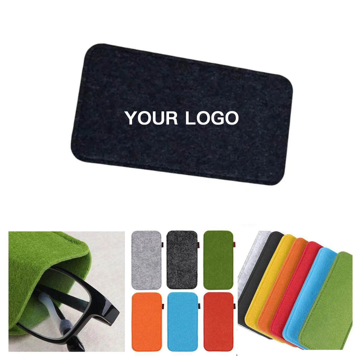 Felt Eyewear Pouch for Glasses Storage 2