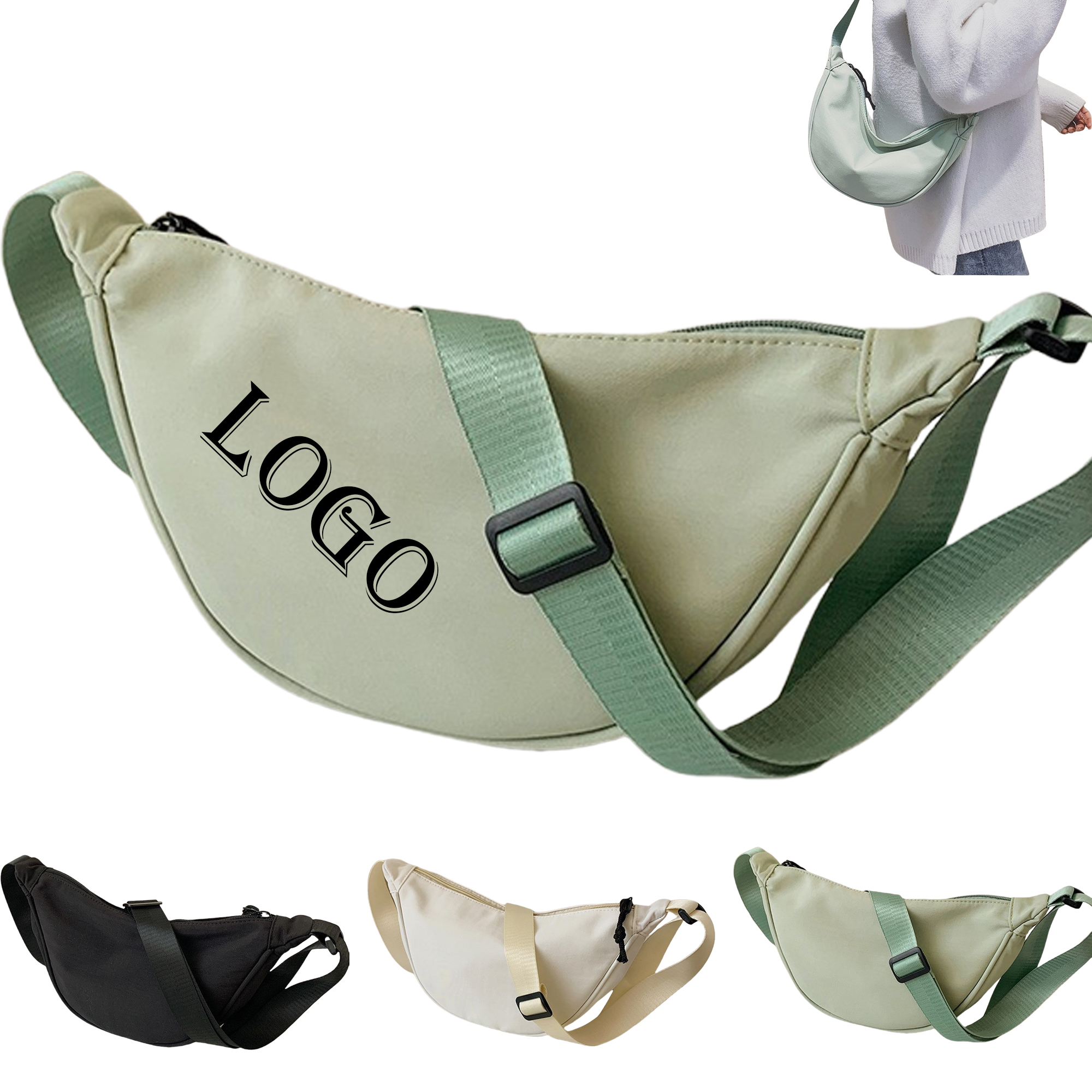 Multipurpose Nylon Waist Bag MOQ50 2