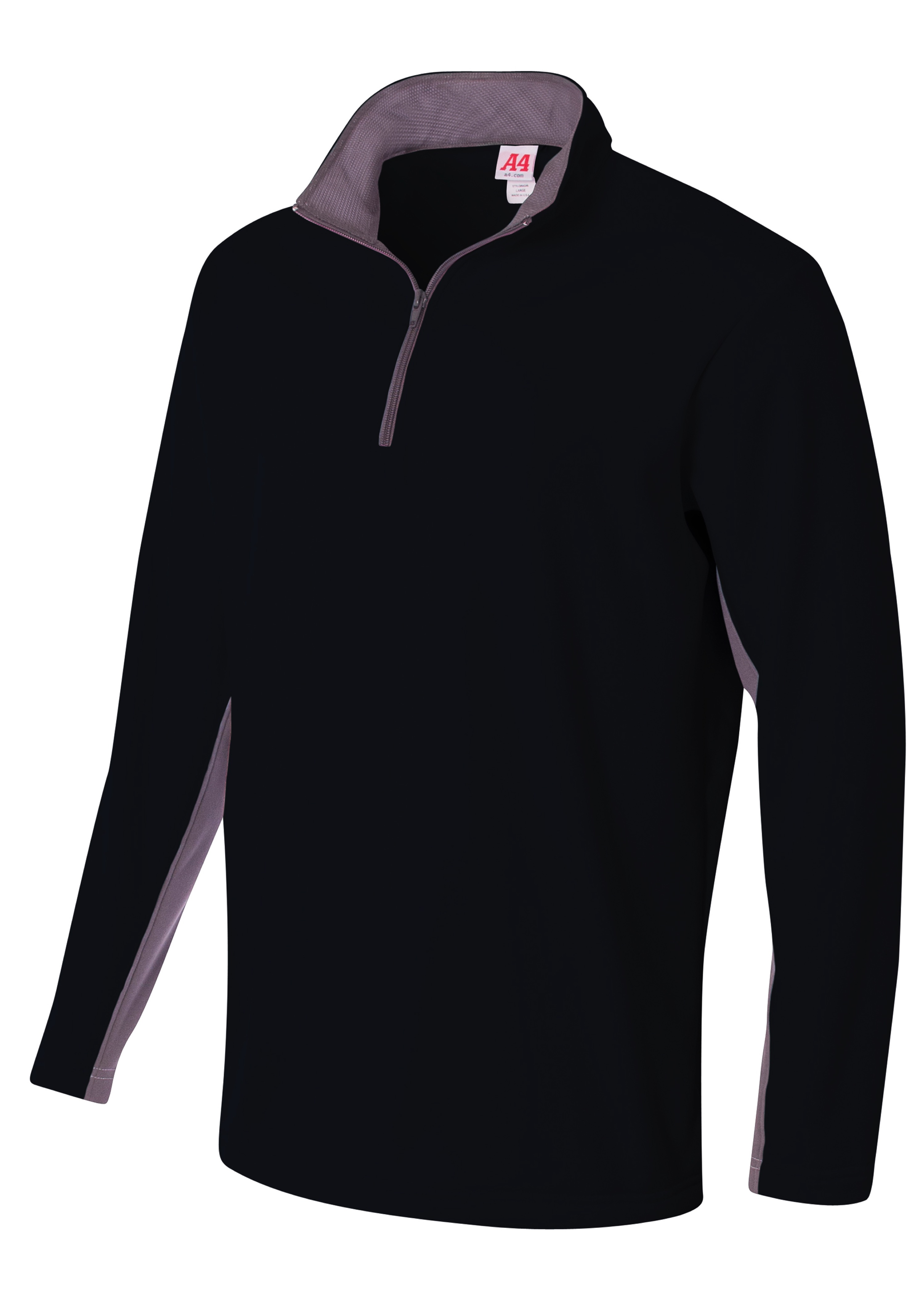 A4 1/4 Zip Color Block Fleece 4
