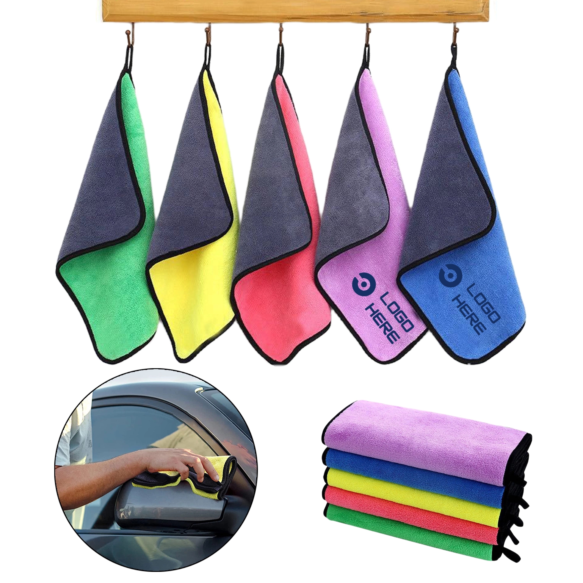 Absorbent Microfiber Towels 4