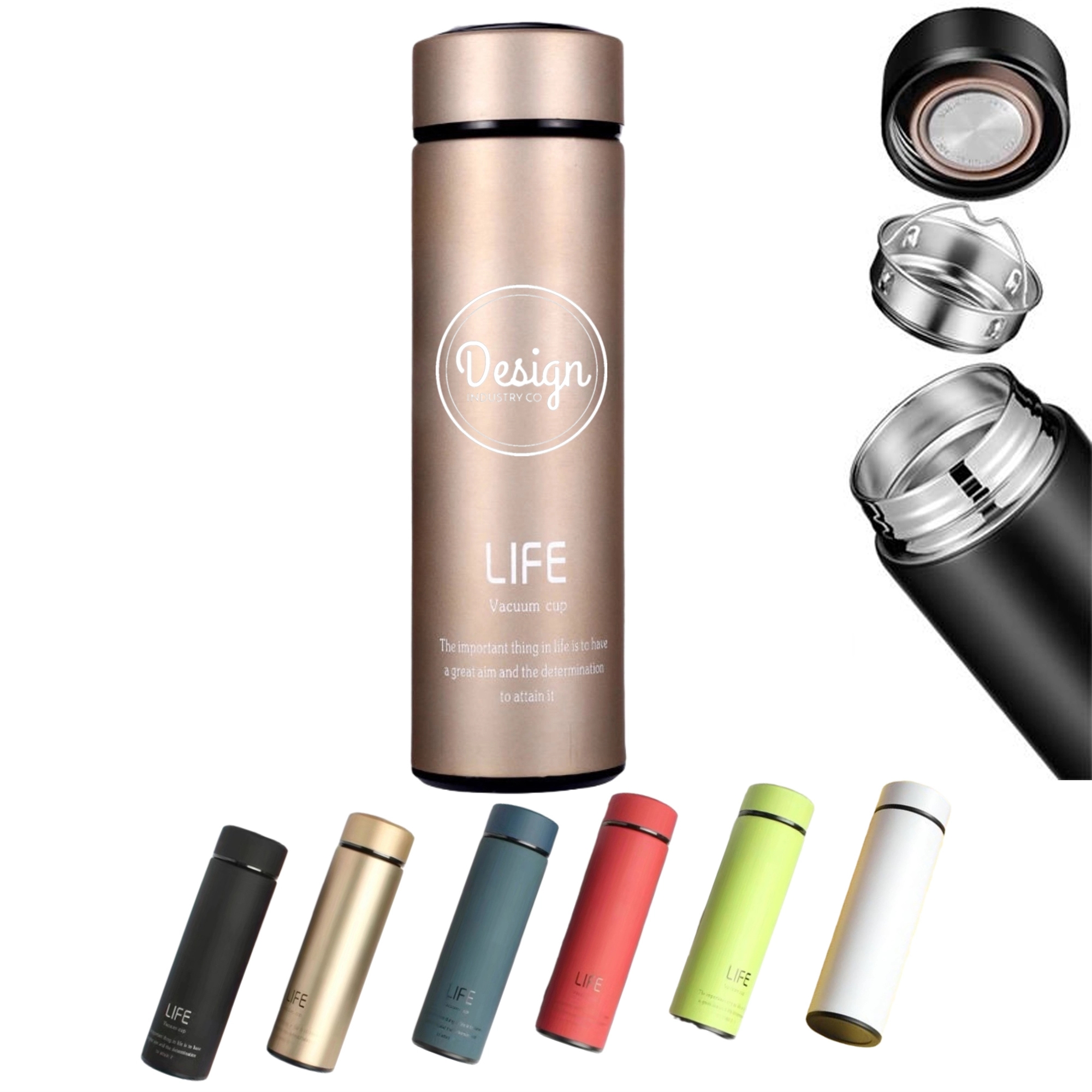17 oz Stainless Steel Vacuum Bottle