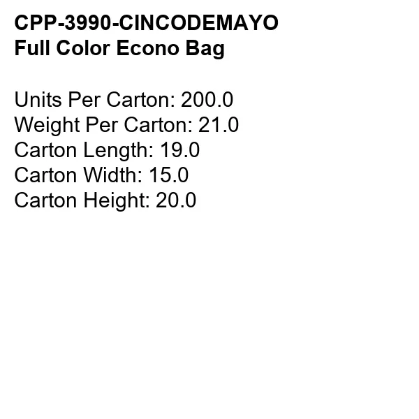 Full Color Econo Bag 3