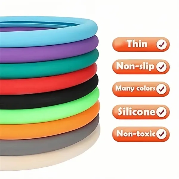 Car Steering Wheel Silicone Cover Protective Grip Enhancer 9