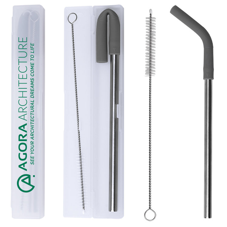 Stainless Steel Metal Straw Set 7