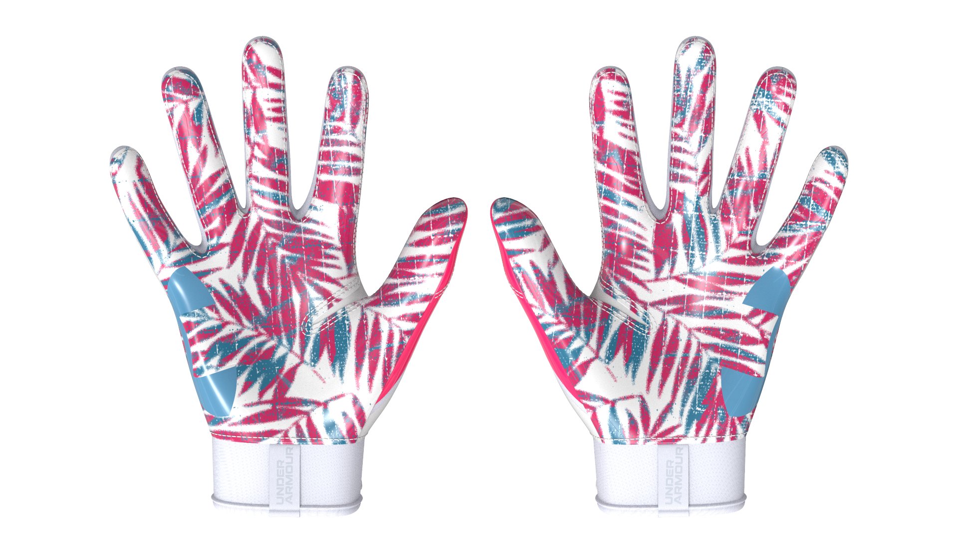 UA Blur LE Kids' Football Gloves 7