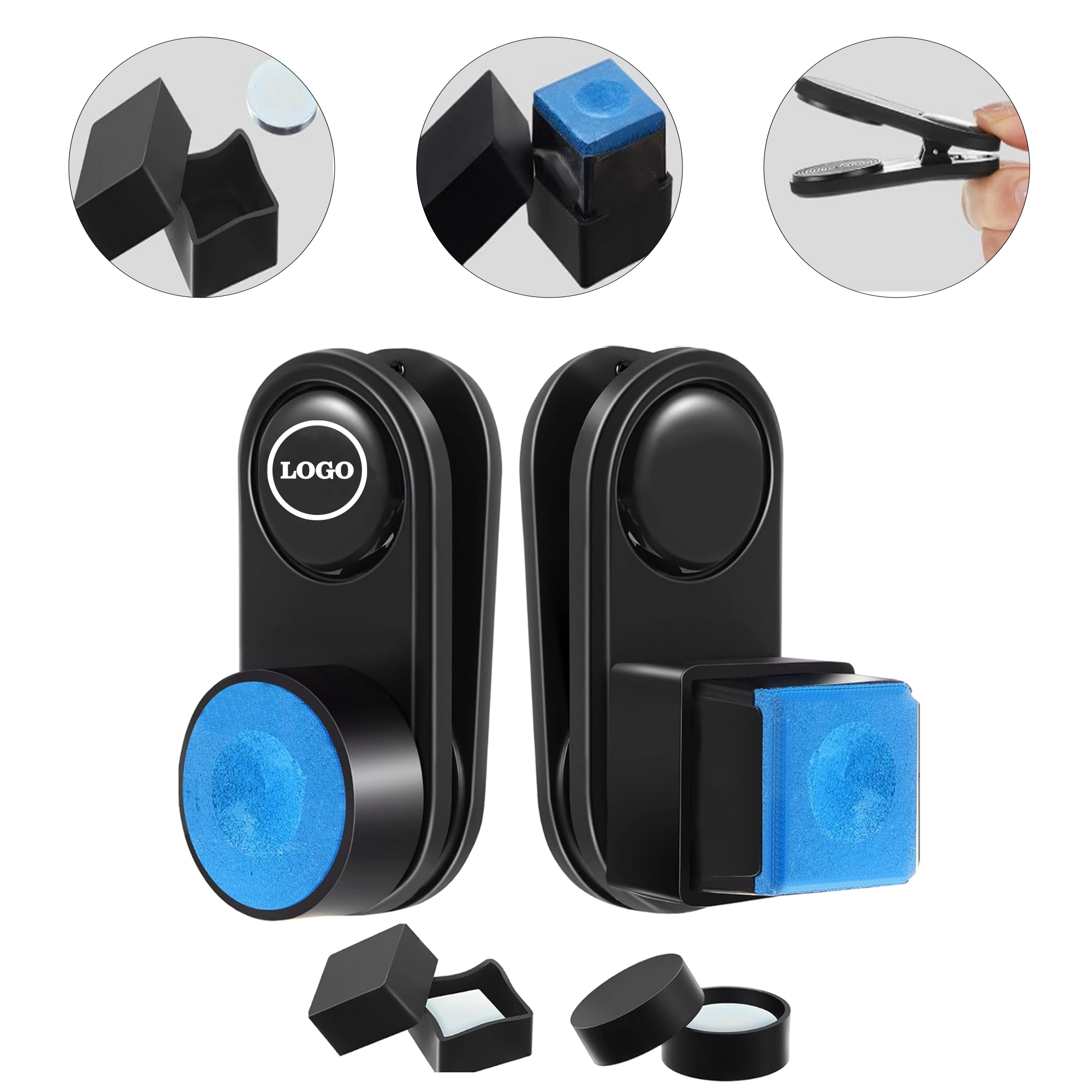Billiard Ball Chalk Holder with Magnetic Design 2