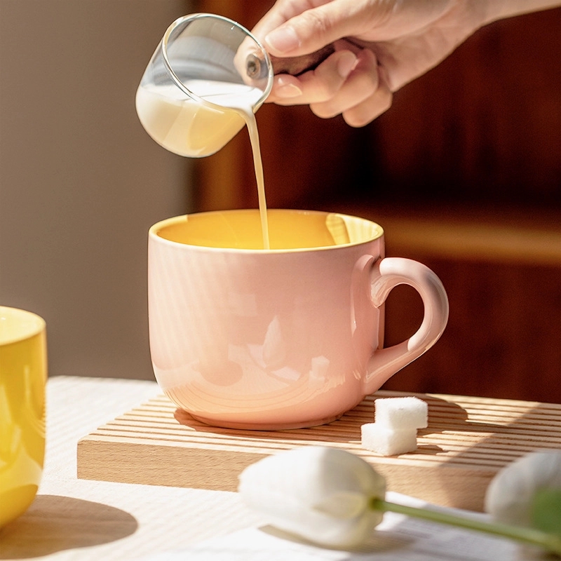 Large-Capacity Thickened Heat-resistant Ceramic Handle Mug 3
