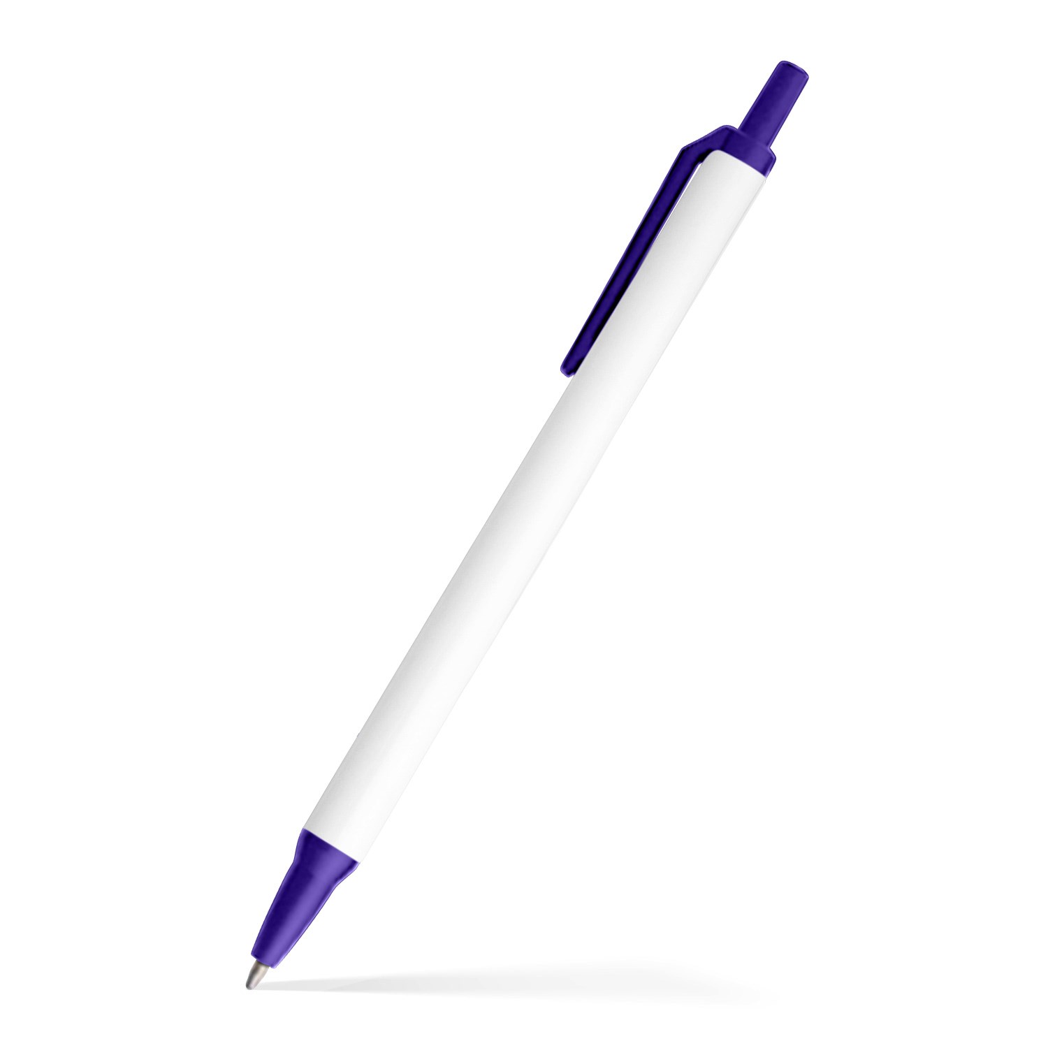 Amber Stick Click Pen 55