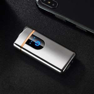 Sleek Round Angle Rectangle Electric Arc Lighter USB Charging 8