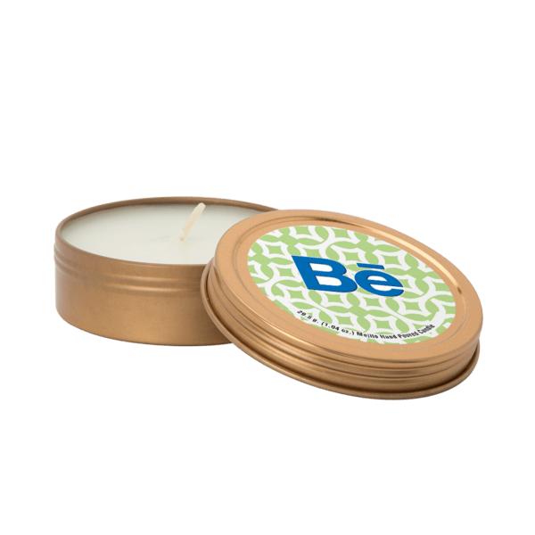 2 oz. Scented Candle in Screw-Top Metal Tin 9