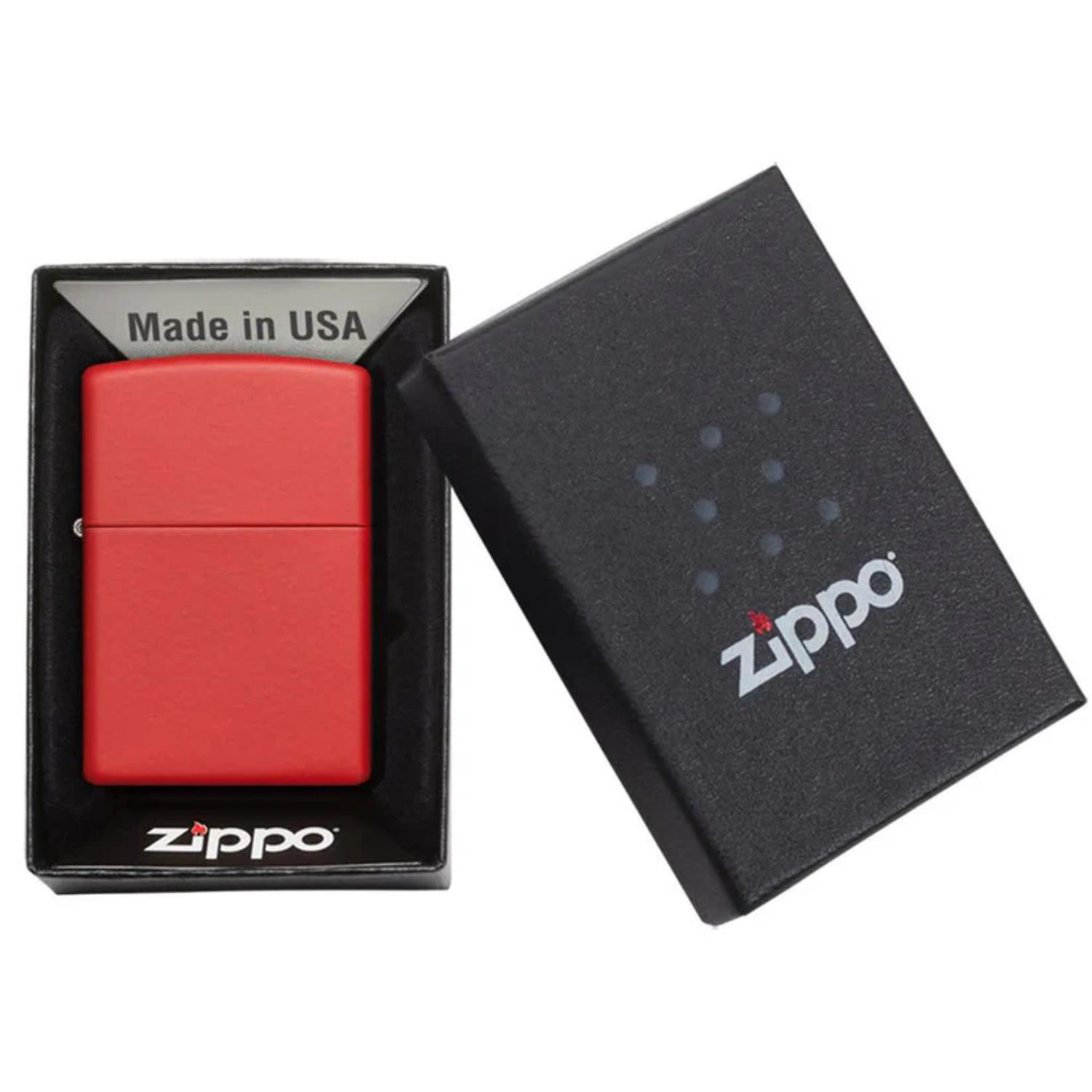 Zippo® USA-Made Windproof Classic Matte Lighter 3