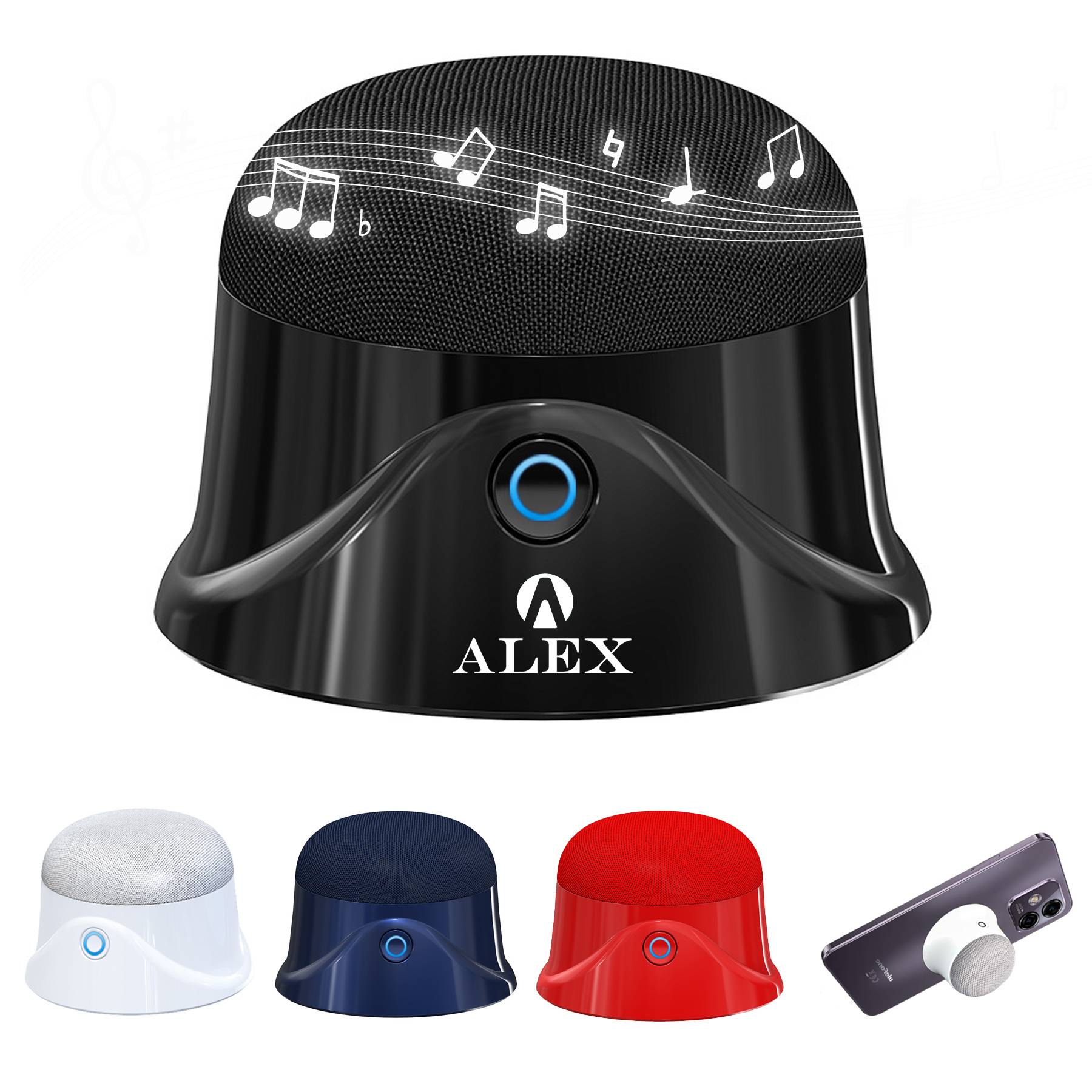 Portable Magnetic Mini Bluetooth Speaker 2