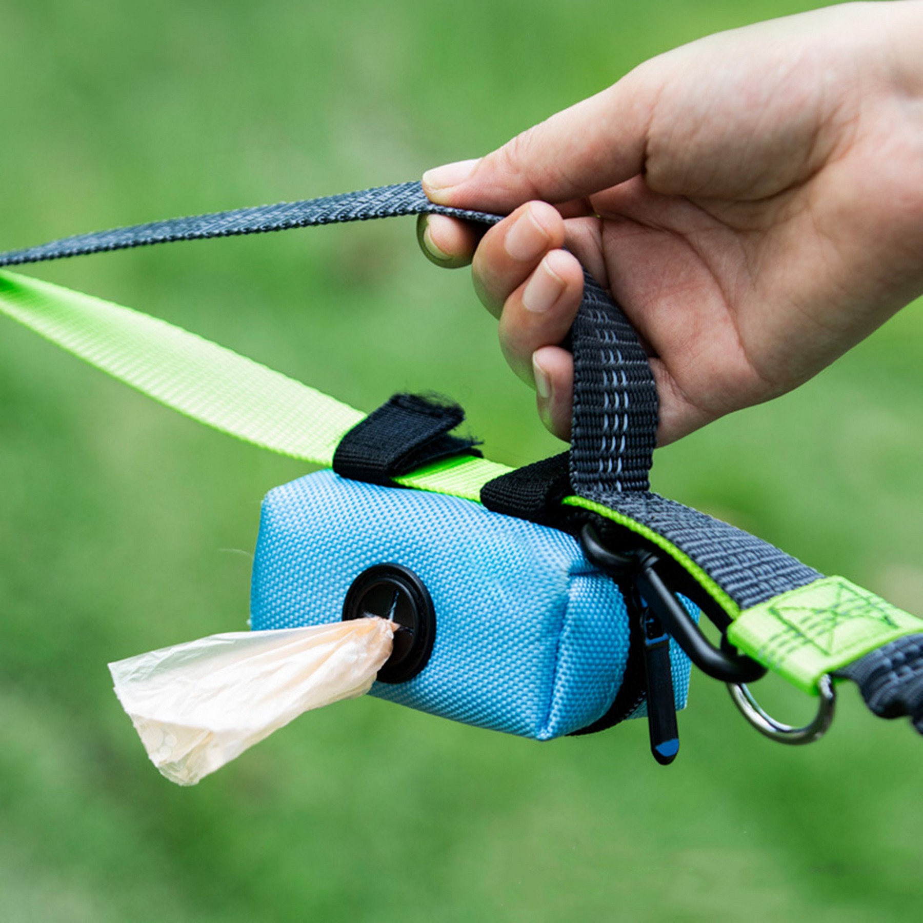 Dog Poop Bag Pouch Leash Attachment 5