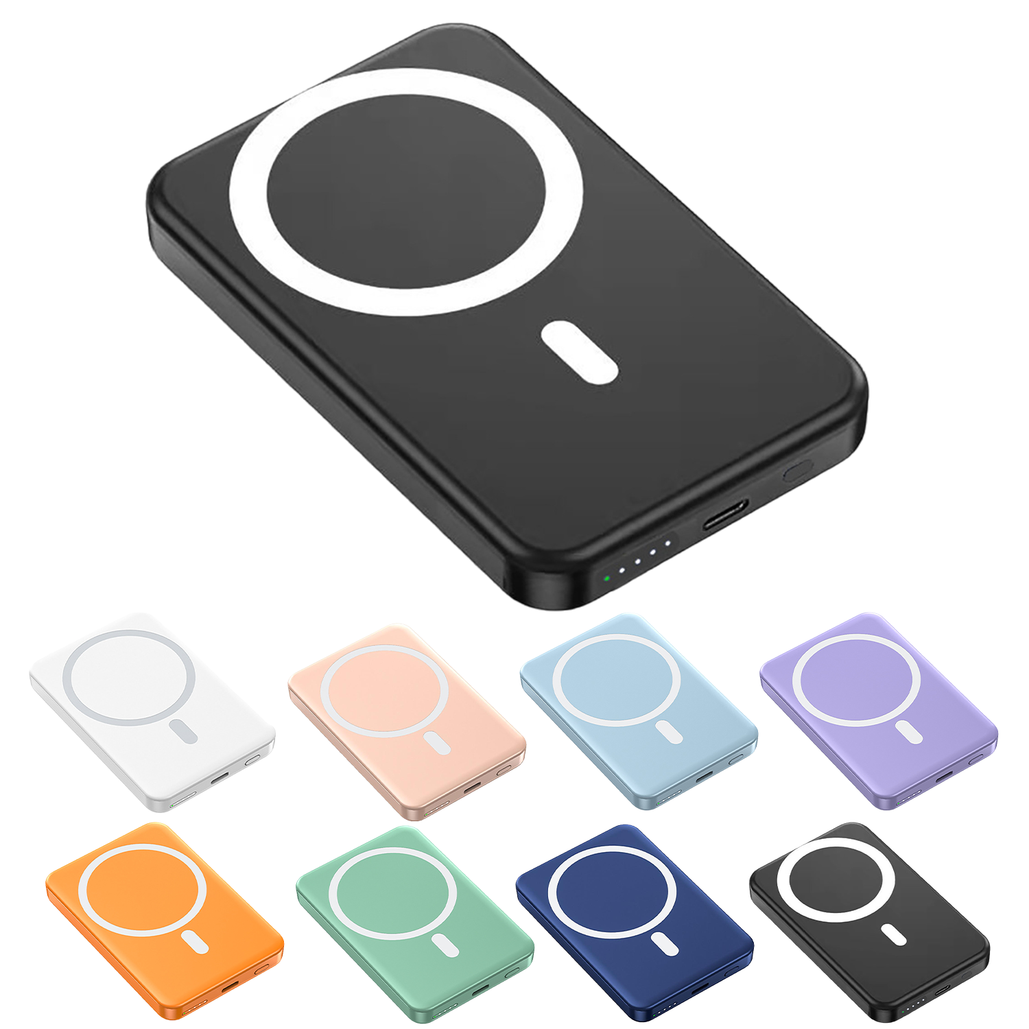 5000Mah Magnetic Wireless Power Bank 5