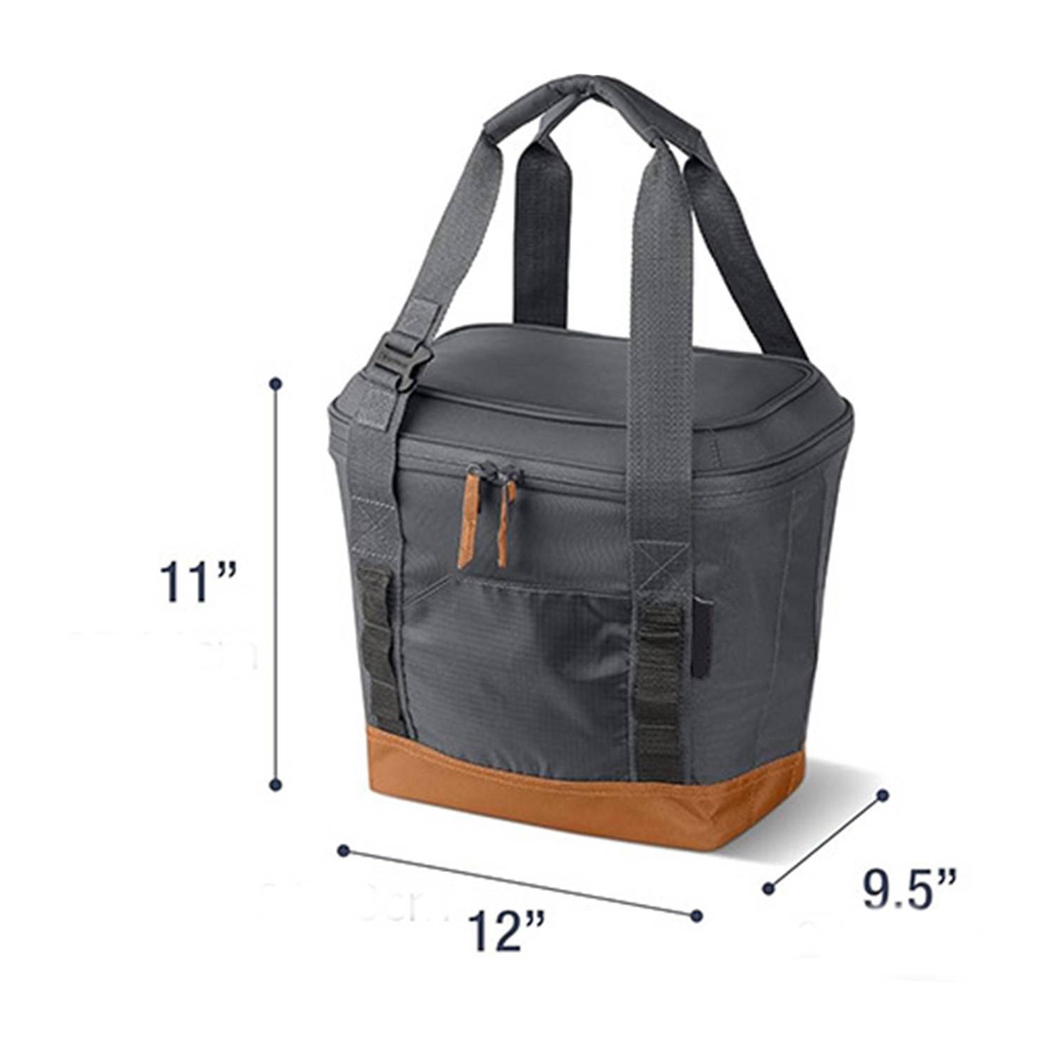 18-Can Foldable Cooler Bag – Leakproof Oxford Outdoor Tote 4