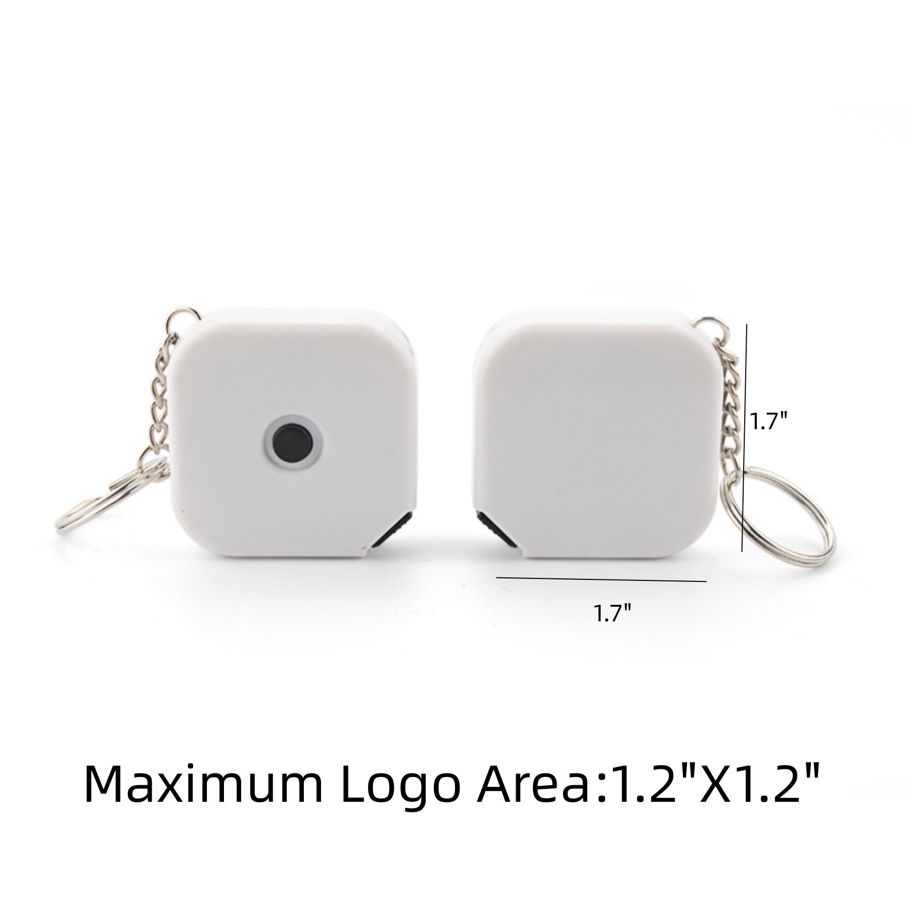 Keychain With Mini Measuring Tape 2