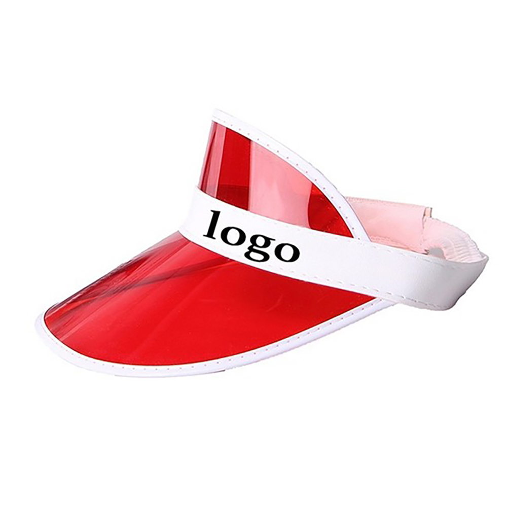 Black UV Protection Cap Sunhat Clear Hat for Sports Beach Golf Tennis 2