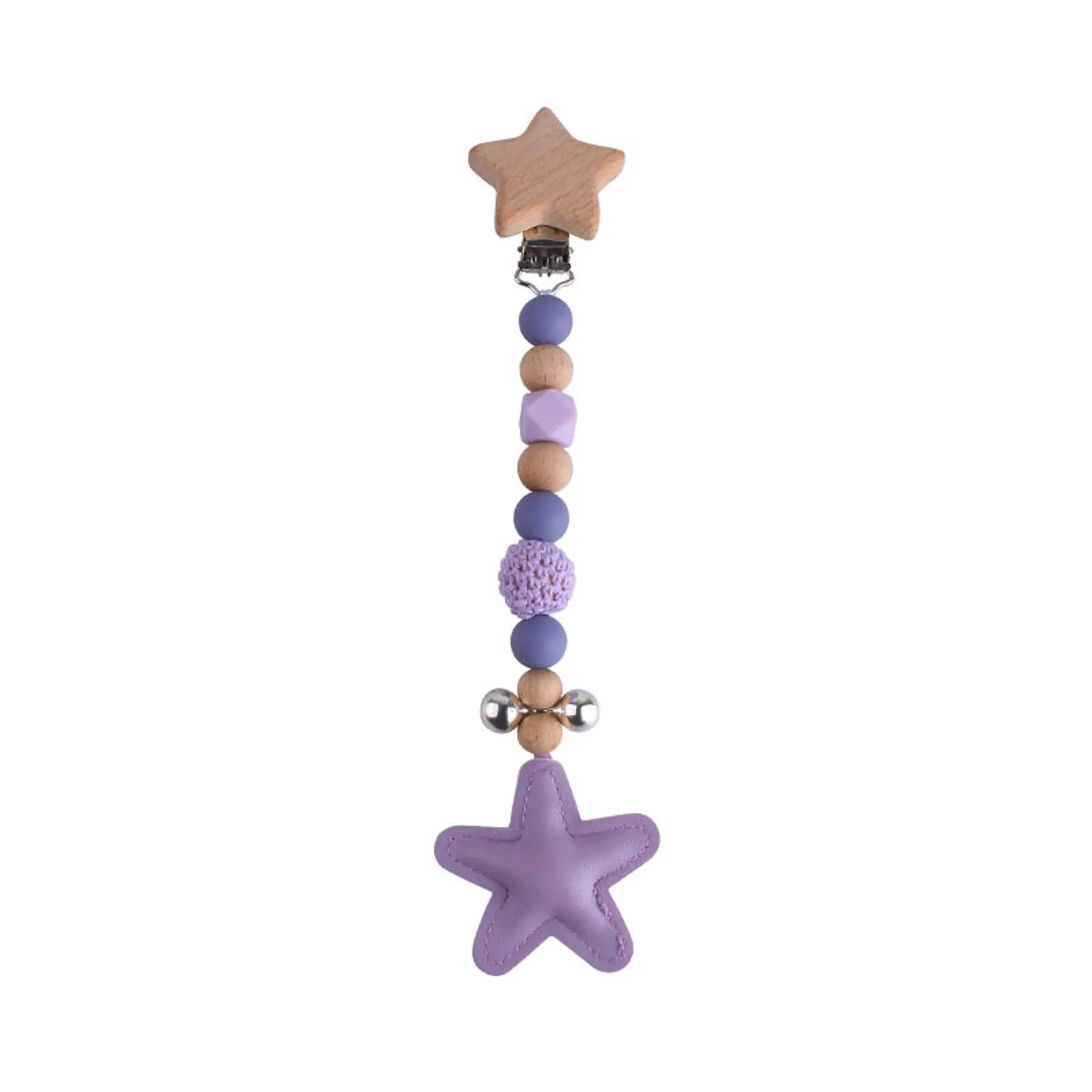 Star Bell Pacifier Chain 2