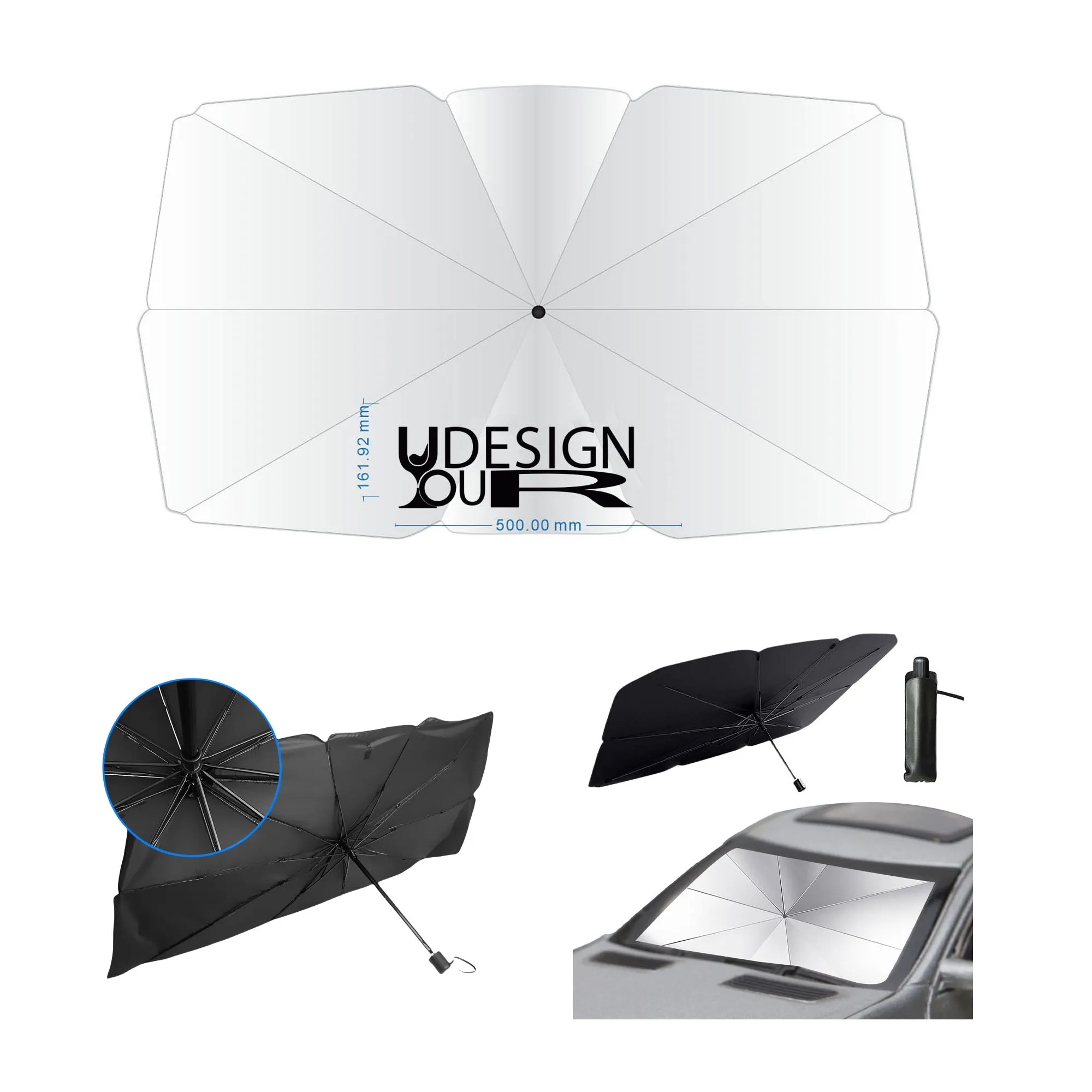 Car Windshield Sunshade Umbrella 3