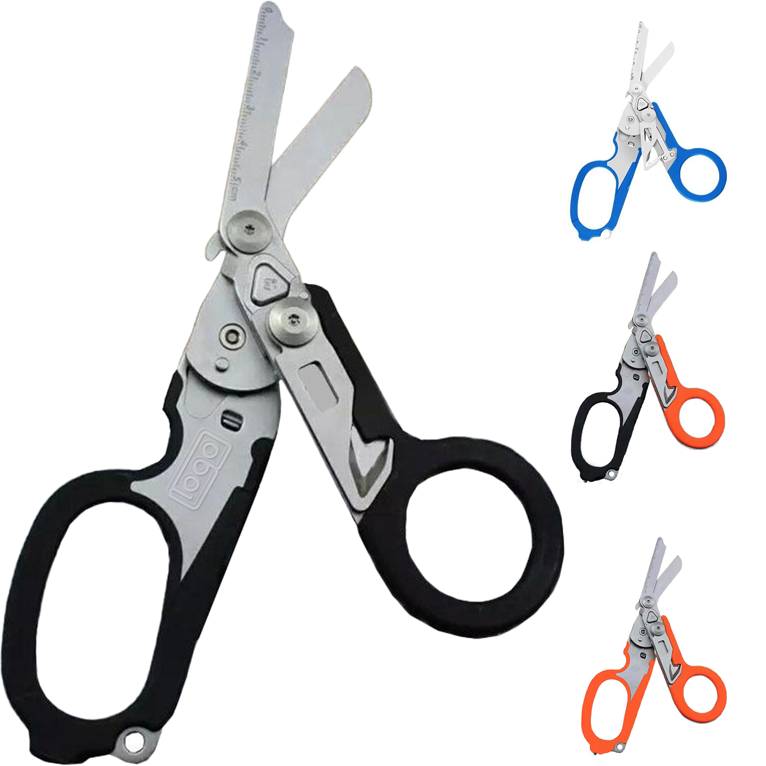 6 in 1 Stainless Steel Folding Scissors for Outdoor Survival 3