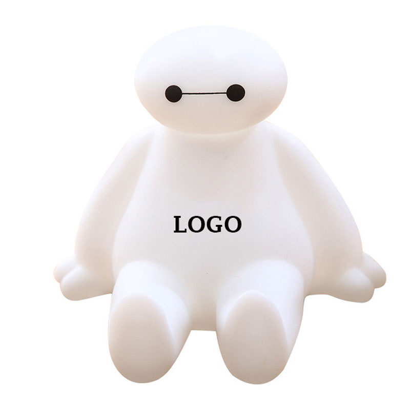 Baymax Shaped Night Light Mobile Phone Holder Stand 3