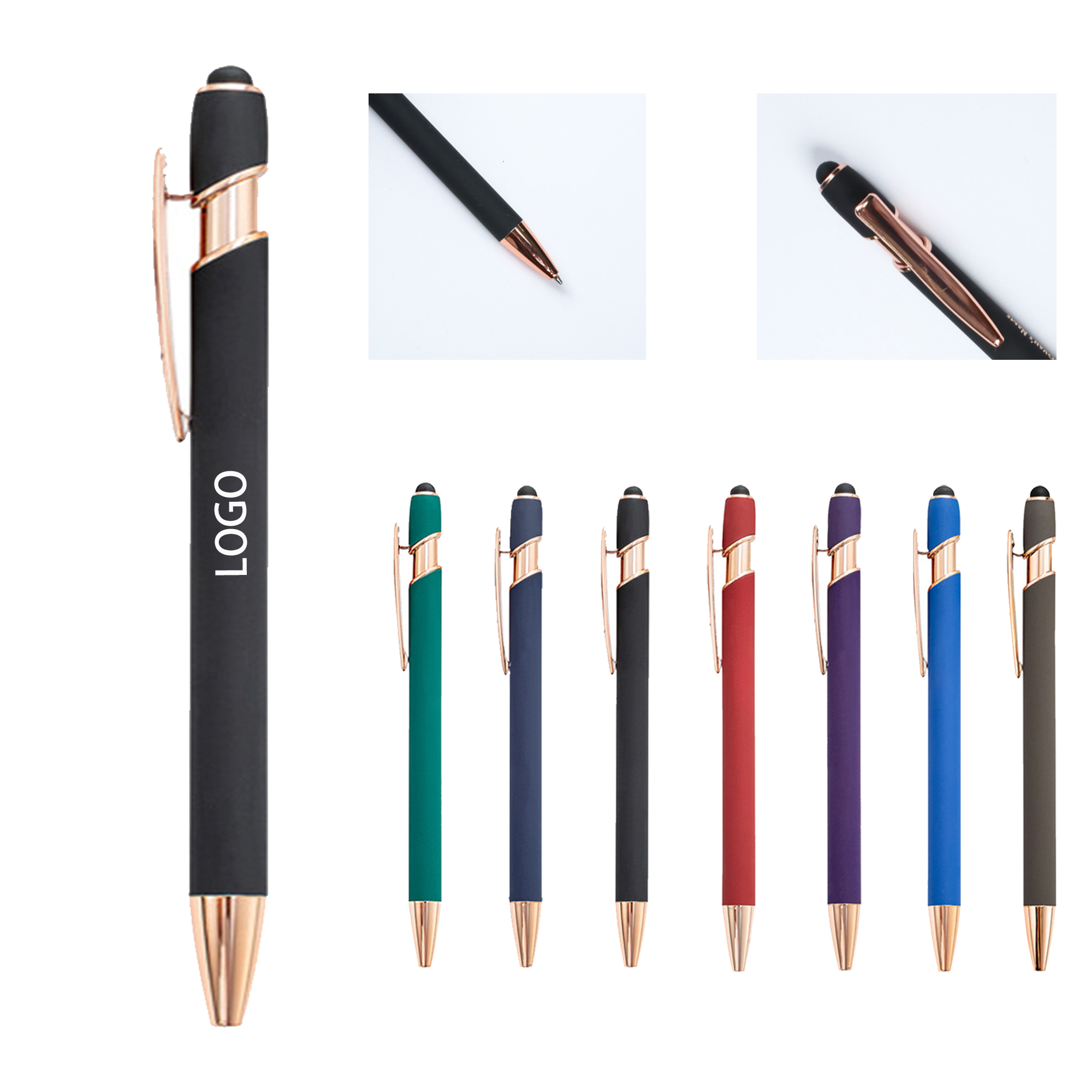 MOQ:20pcs Touch Screen Metal Pen 3