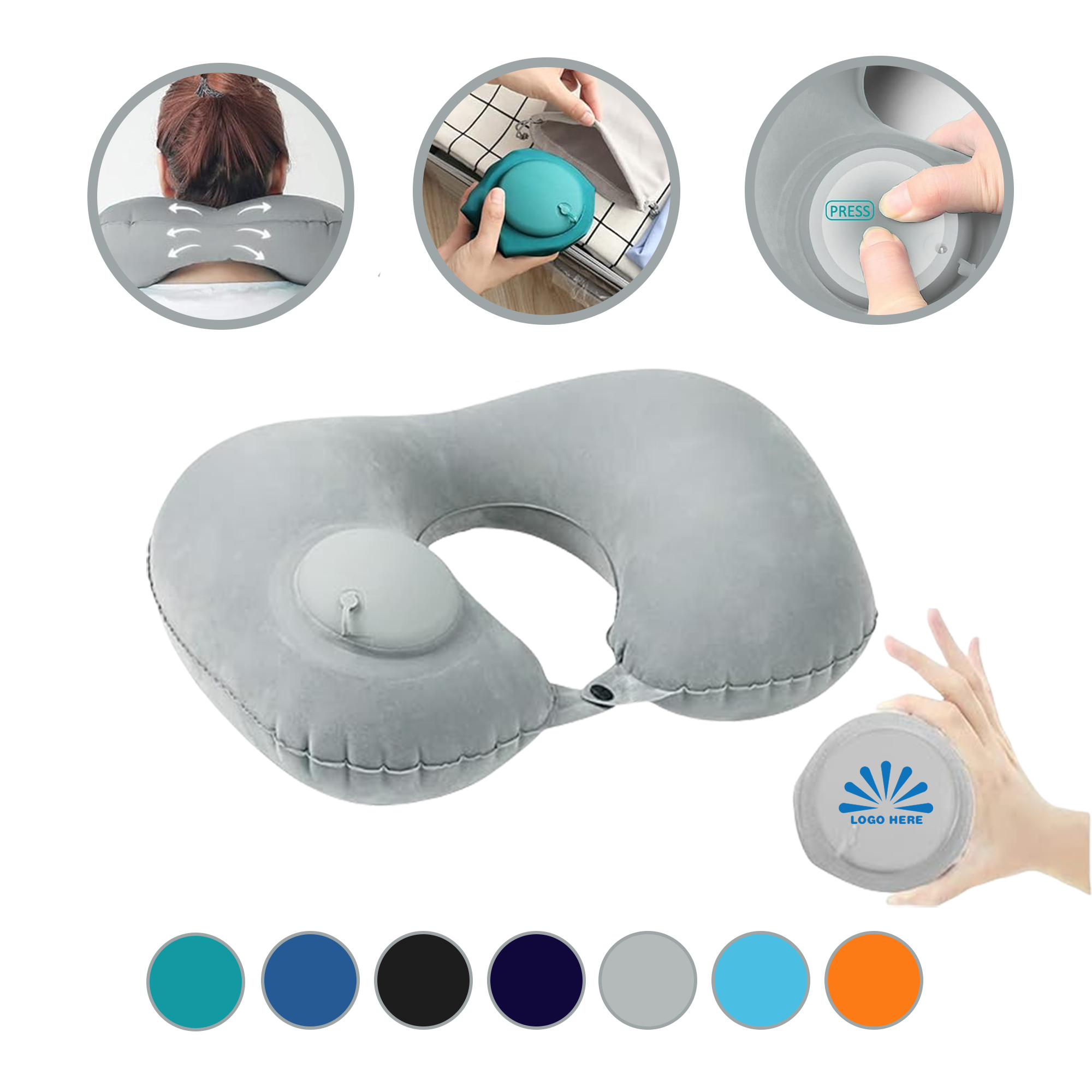Foldable U-shaped Pillow MOQ20 8
