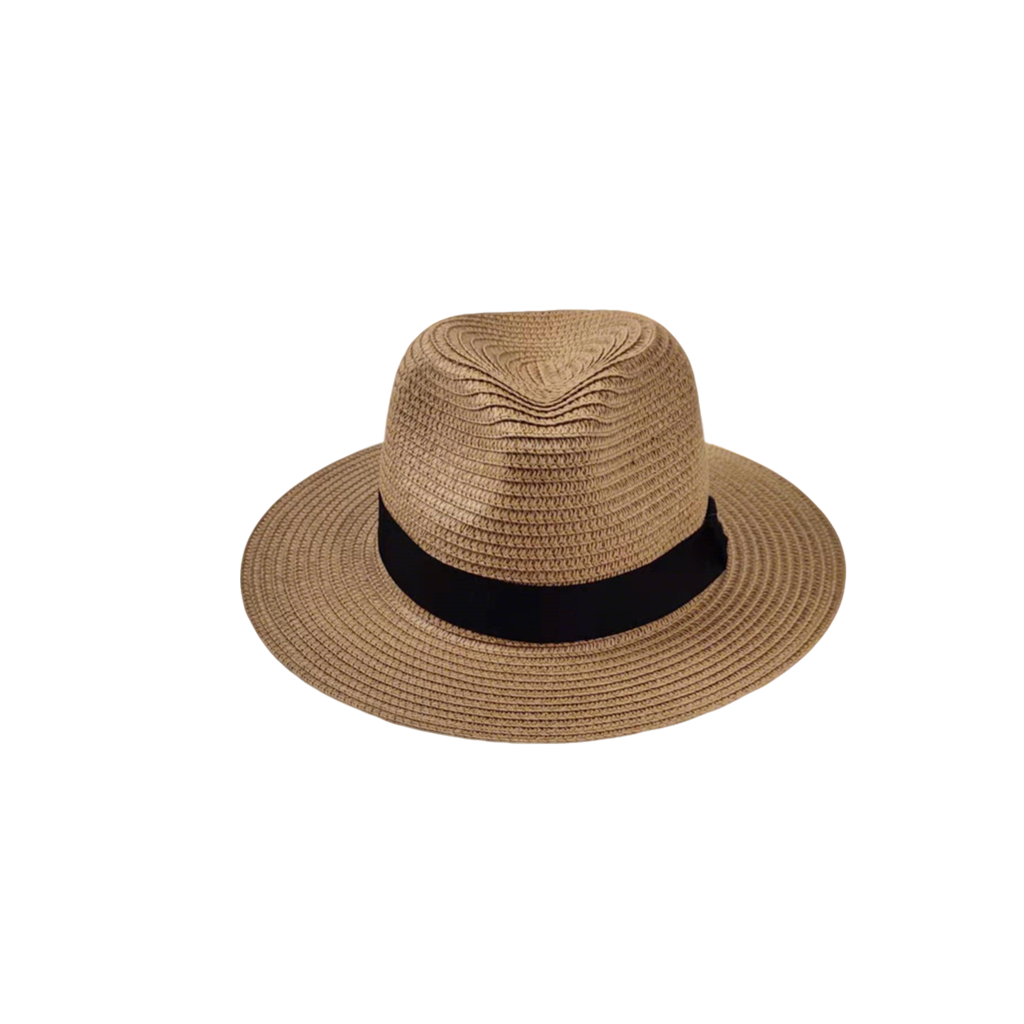 Paper Straw Panama Hat With Polyester Band 5