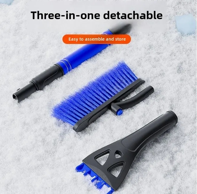 OEM Private Label Car Snow Brush and Scraper Combo for Winter Vehicle Care 4