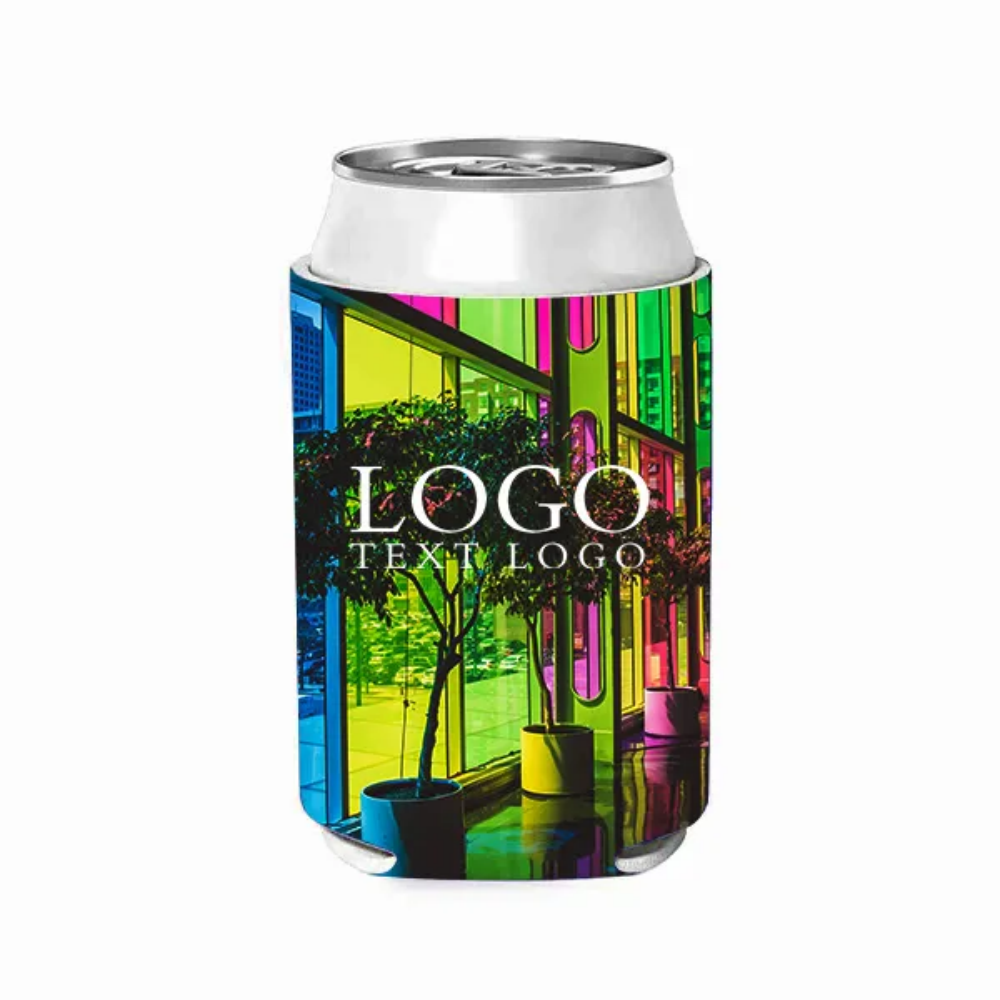 Full Color 12oz Neoprene Can Cooler 2