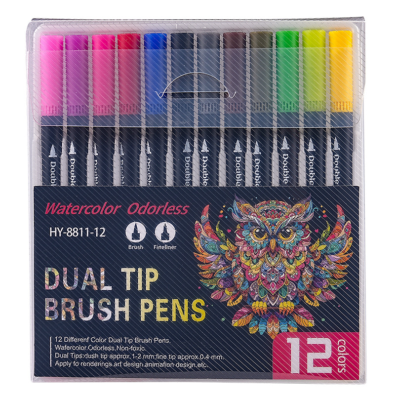 Dual Brush Markers Pens 3