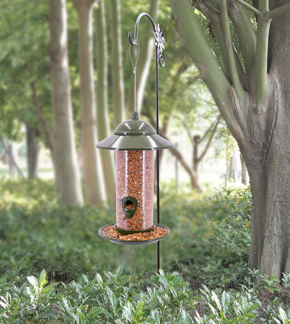 Metal Bird Feeders for Outdoors Hanging 3