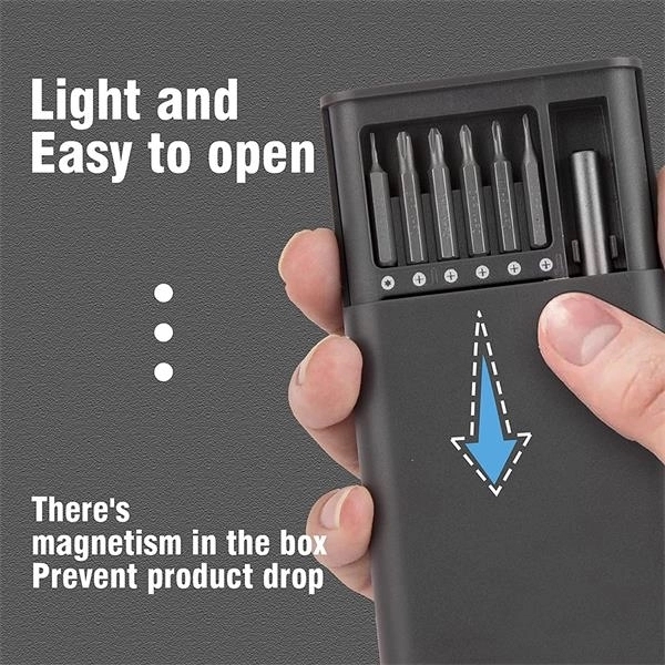 Magnetic Precision Screwdriver Bit Set 6
