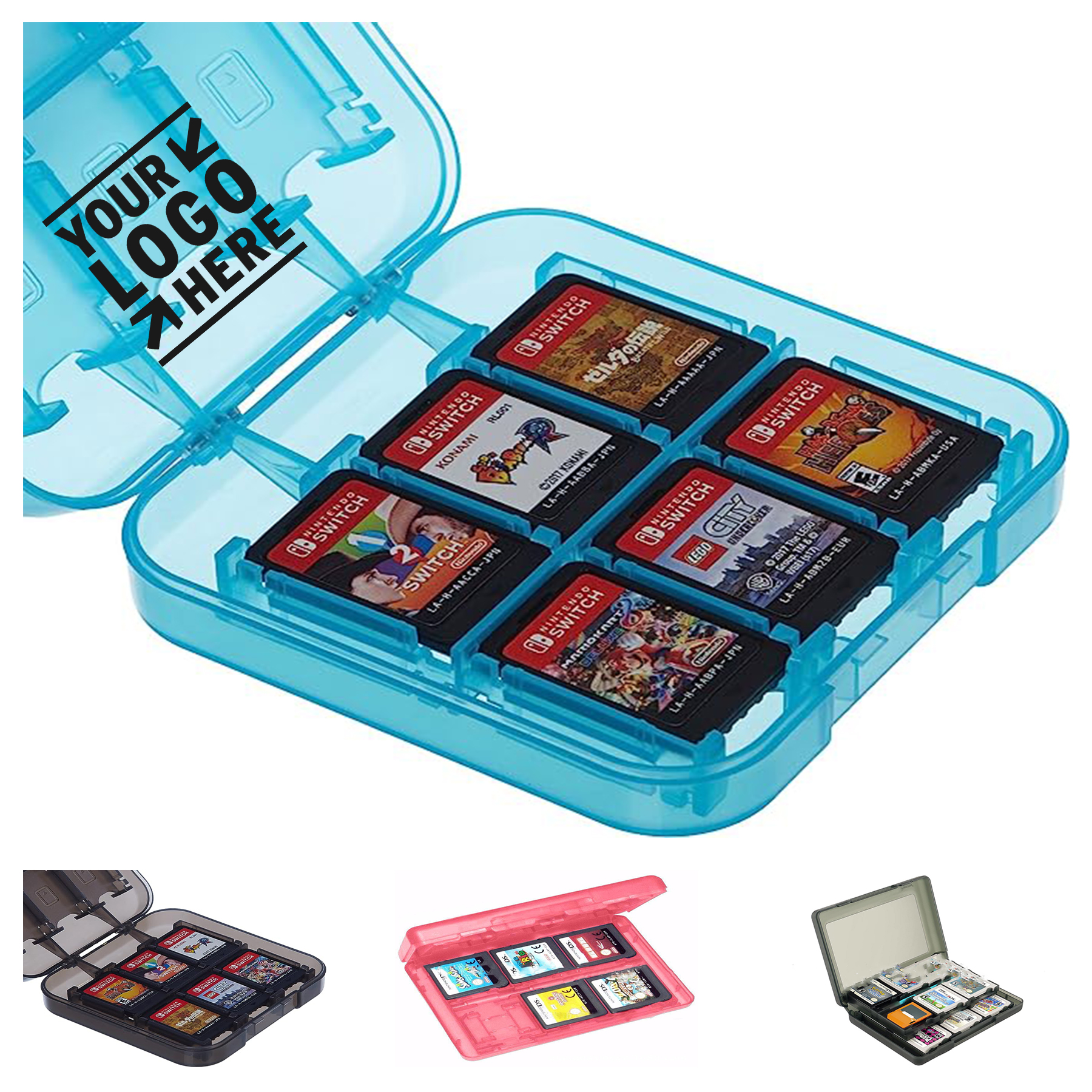 24 Nintendo Switch Basics Games Storage Case 2