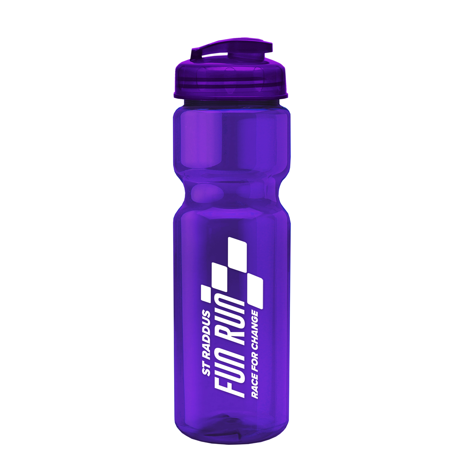 Champion - 28 oz. Transparent Bottle with USA Flip 6