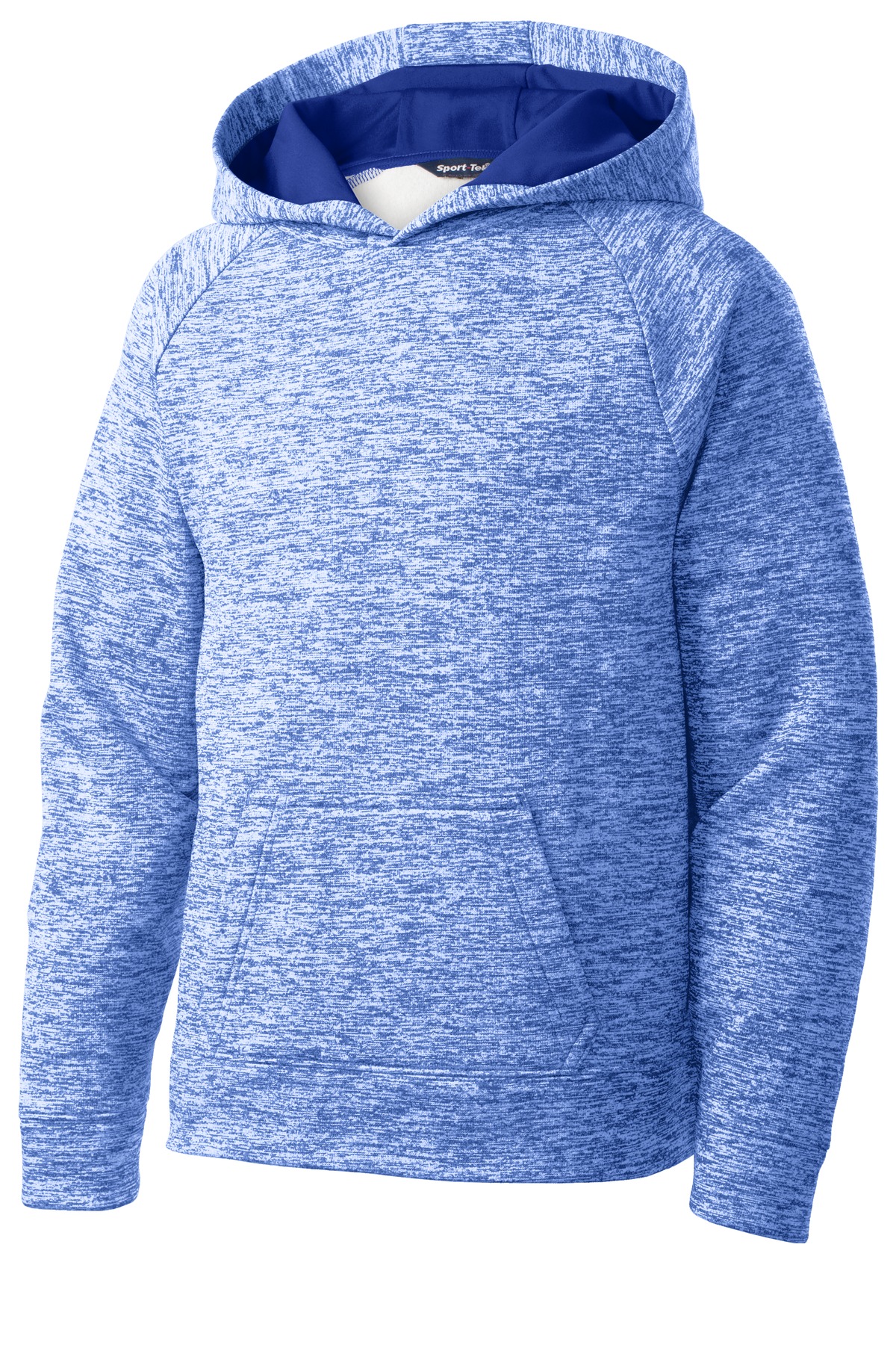 Sport-Tek Youth PosiCharge Electric Heather Fleece Hooded Pullover. YST225 13