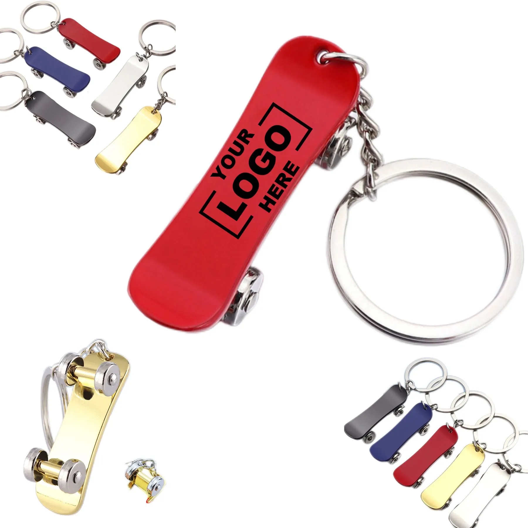 Mini Skateboard Keychain 3