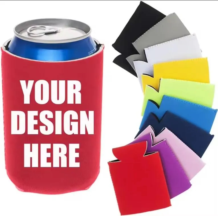 Can Cooler Holder, custom koozie with logo imprint 1